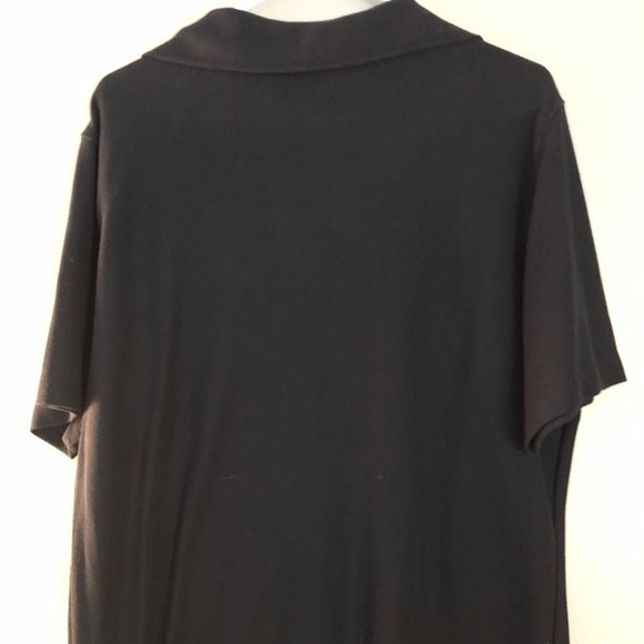CB Plus women's black polo Size 1X - Picture 4 of 4